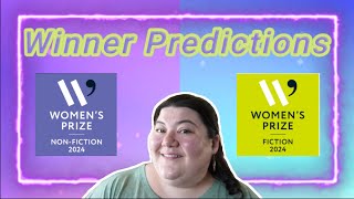 Womens Prize PredictionsFiction and Nonfiction [upl. by Bowers]