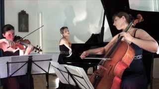 Latvian Piano Trio quotMelancholischer Walzerquot by Emils Darzins [upl. by Rizan]