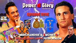 Netflix Series Heels Pro Wrestling Merchandise Money AEW WWE with Pretty Peter Avalon wwe [upl. by Arratahs108]