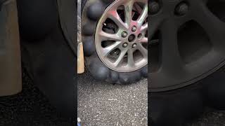 This Is Why You Should Never Pop A Tire Bubble [upl. by Colwin]