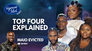 Nigerian Idol 2024  S9  Maio Evicted  Top 4 [upl. by Gayner]