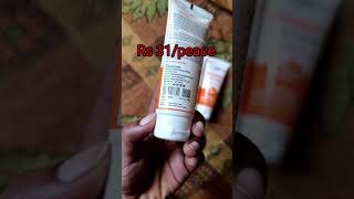 Elibliss Vitamin C Face Wash  Men or Women both Try it  Shopee Offers [upl. by Ellecrag396]