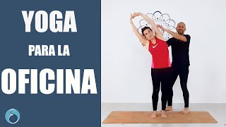 YOGA PARA LA OFICINA  YOGA BREAK  10 MINUTOS [upl. by Mauldon260]