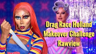 Drag Race Holland Makeover Challenge Rawview [upl. by Ainadi273]