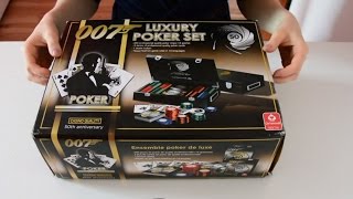 ASMR Unboxing ♥ 007 Poker Set [upl. by Antons]