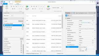 XamDataGrid Control Configurator  Xamarin [upl. by Aney939]