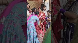 babul ka ghar 😢 music viral vidaai hindisong singer abhiksha saree [upl. by Hammock]