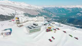 Laax  Schweiz  Pistenbully Team Laax [upl. by Enorej]