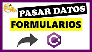 Pasar datos de un FORMULARIO a otro en C ✅ [upl. by Ahsataj29]