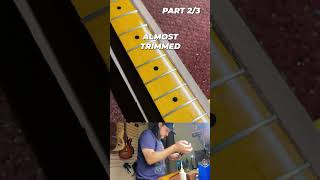 Japanese Fender Stratocaster Refret  Part 2 of 3 [upl. by Lucic210]