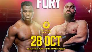 Conceptions dune affiche sportive  N’gannou Vs Fury [upl. by Pallua]