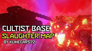 DOOM Eternal  Cultist Base Slaughter Map by klinecars72 Nightmare Deathless [upl. by Pfister124]