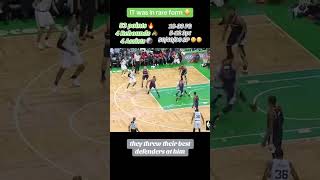 IT was the wizard slayer 😳😳NBA Vknowsball BostonCeltics WashingtonWizards MVP SmallBall [upl. by Znarf]