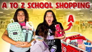 Back To School Shopping in Alphabetical Order [upl. by Blunt]