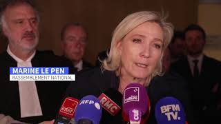 Staatsanwalt fordert mehrjährige Hafstrafe für Le Pen [upl. by Arrac]