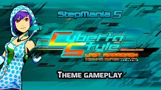 Stepmania 5 theme  CyberiaStyle LAST APPROACH  gameplay [upl. by Oona]