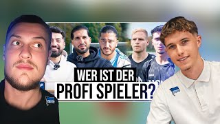 2 Hertha Spieler reagieren auf Find The Pro  Marlon reagiert [upl. by Dumanian245]