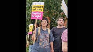 Chatham Kent  Anti Vs Pro Immigration clashes [upl. by Diet]