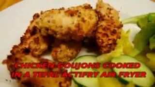 Tefal Actifry Air Fryer Chicken Goujons [upl. by Teodoor]