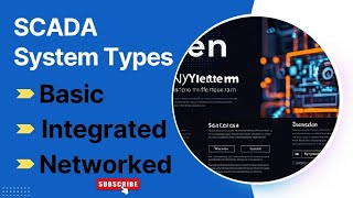 how many types of SCADA SYSTEM Types of SCADA system components and applications for beginners [upl. by Nirrac160]