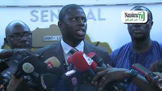 Visite du DG de la SOMISEN Ngagne Demba Touré [upl. by Naoj]