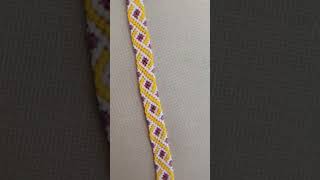 DIY Cool Friendship BraceletVideo son the ChannelGulanar HandMade Bracelet [upl. by Ymmij]