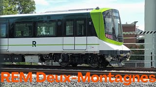 Footage of Rapid REM Testing DeuxMontagnes Line [upl. by Hanah673]