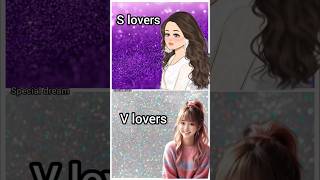 S lovers vs V lovers 🤩 choose your favourite 😍 beautiful look shortvideo shorts [upl. by Ekez]