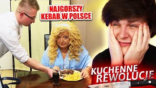 MAGDA GESSLER i NAJGORSZY KEBAB W PL  Kuchenne Rewolucje [upl. by Ashton]