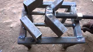 double jaw vise mechanical engineering mini project topics [upl. by Nired]