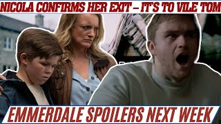 Nicolas Shocking Emmerdale Exit The Dark Truth About Vile Toms Influence Revealed [upl. by Sebastian699]