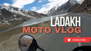 Ladakh bike ride I Royal Enfield I ladakh bike rent I Tibetan Vlogger I motovlog on hunter350 I [upl. by Aitetel]