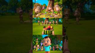 Bheem with Monkey । Hindi kahaniyan  Store in Hindi  best prime stories [upl. by Narcis211]