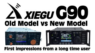 Xiegu G90  Using the Upgraded Model for the First Time [upl. by Ais512]