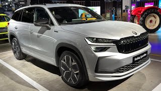 New SKODA KODIAQ 2024  FULL indepth REVIEW exterior interior infotainment Sportline 20 TDI [upl. by Nemad867]