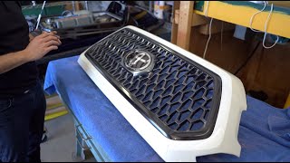 20162020 Toyota Tacoma Grill Installation Tutorial StepByStep In 5 Minutes [upl. by Aifos]