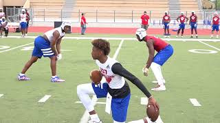 Derek Stingley Jr Highlights 7 Rivals Camp Series Houston 2018 [upl. by Aynna]