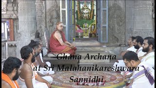 Rudra Ghana Archana to Sri Malahanikareshwara Swami Sringeri Nov 30 2023 Deferred Live [upl. by Ahseniuq355]