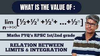 WHY LIMITS RELATED TO INTEGRATION सीमाएं MATHS PYQSCMPC [upl. by Enela]