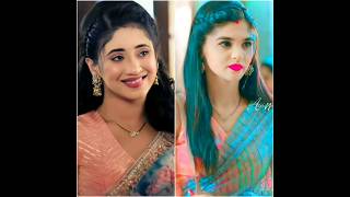 Sirat😘💕🆚 Akshu😍❣️in yrkkh yrkkh shivangijoshi shortvideo [upl. by Ellennoj]