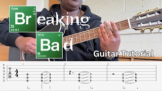 Breaking Bad Theme  Guitar Tutorial [upl. by Zilada423]