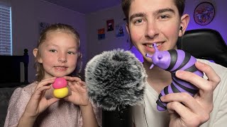 ASMR My 6 Year Old Sister Tries To Give You Tingles in 14 Minutes [upl. by Akerue]