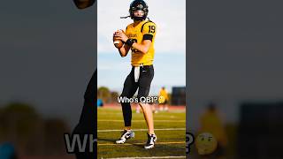 Who’s the REAL QB1👀🤷🏽‍♂️footballshorts collegefootball football qb [upl. by Noakes]