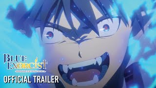 Blue Exorcist Shimane Illuminati Saga  OFFICIAL TRAILER [upl. by Coulter]