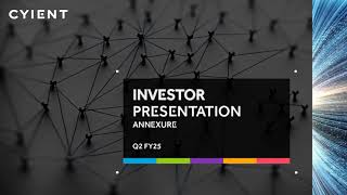 Cyient Limited Investor Presentation for Q2 FY March 2025 [upl. by Naivart45]