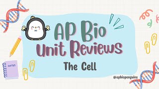 AP Biology Review Unit 2 The Cell [upl. by Nosaes]