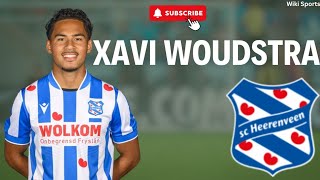 Xavi Woudstra 🇳🇱🇮🇩 •  19 yo  CMF  RW  180 cm • Goals amp Skills • SC Heerenveen [upl. by Acinnod630]