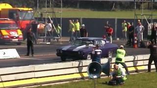 Drag Race Explosion Drachten Holland  Roman Schmidli Schweiz [upl. by Ashlen]