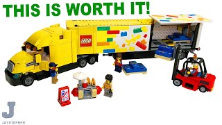 LEGO City 2024 Yellow Delivery Truck 60440 Unboxing Tour amp Review [upl. by Chalmers]