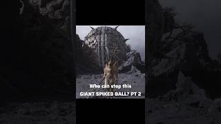 Who can stop the Giant Spiked Ball PT 2 blackmythwukonggameplay ps5 gaming [upl. by Enerak749]